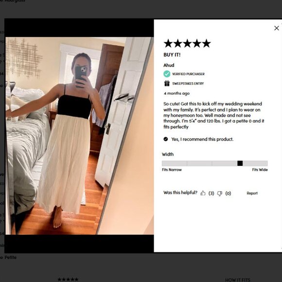 Linen Blend Maxi Dress (Fits 0, 2, 4, 6) - Picture 6 of 6